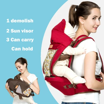 

Baby Carry Sling 3-18months Bag Carrying 360 Baby Sling Ergonomic Backpack Breathable Multifunctional Infront Facing