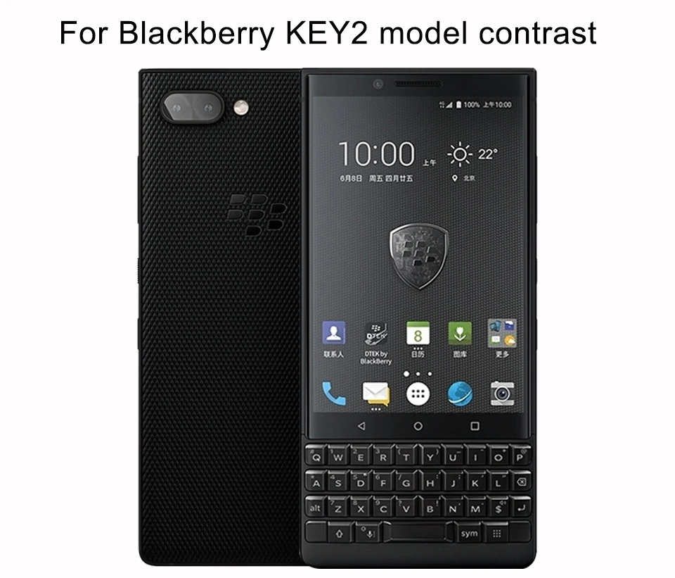 Роскошный кожаный флип-чехол RYKKZ для Blackberry Key2, чехол-подставка для Blackberry Key 2, BBF100-1, кожаный чехол для телефона, чехол для KEYone