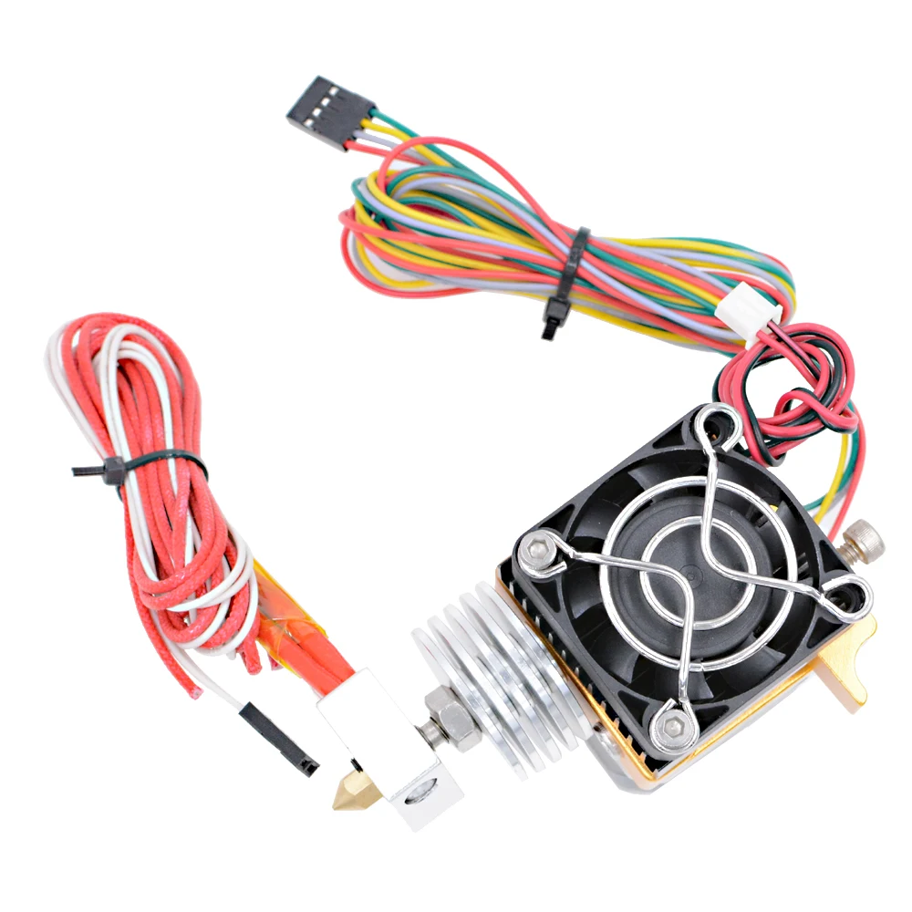 MK9 экструдер J head Hotend сопло 0 4 мм подача входной диаметр 1 75 нити с шаговым