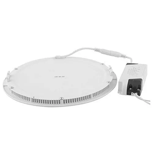 

18W LED Round Recessed Ceiling Panel Down Light Ultra-slim Down Lamp for Dining, Living CConference Room and Office(White)
