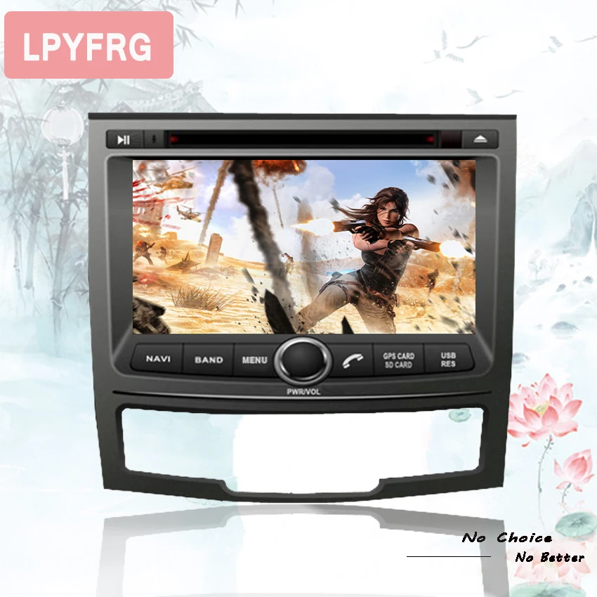 Discount 7" Android 9.0 Car DVD Player for Ssangyong New Actyon/Korando 2010-2013 with Octa Core 4GB Ram Autoradio Tape Recorder GPS Navi 3