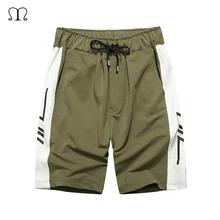 Летние мужские шорты, хлопковые повседневные пляжные шорты, удобные свободные шорты, новые мужские бермуды, шорты для бега, мужские шорты