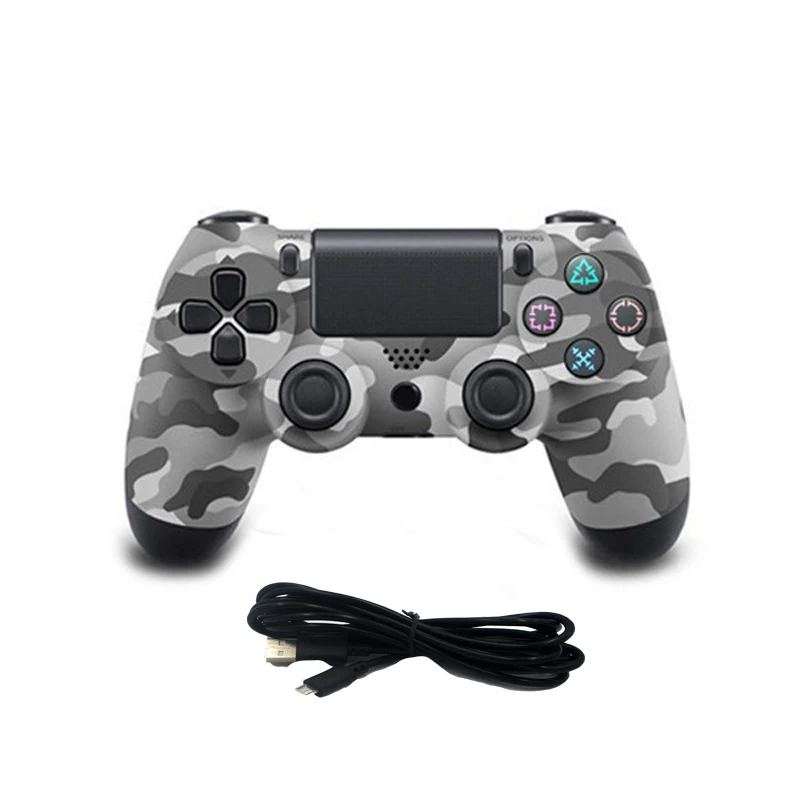 JIE LI проводной контроллер PS4 Bluetooth геймпад для sony playstation Dualshock 4 Вибрационный джойстик без аккумулятора без разъема для наушников