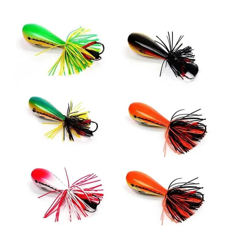 

1 Pc Fishing Lure Jumping Frog 9cm 10g Handmade Lure for Outdoor Fishing