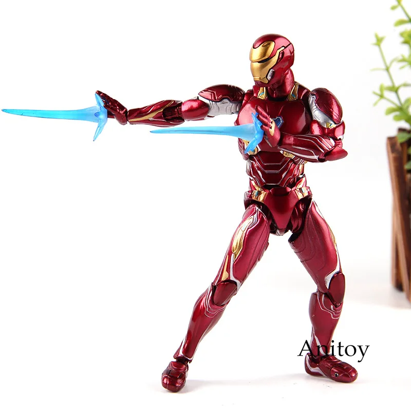 

Figuarts SHF Iron Man MK50 Ironman Mark 50 Marvel Avengers Infinity War Action Figures PVC Collection Model Toys