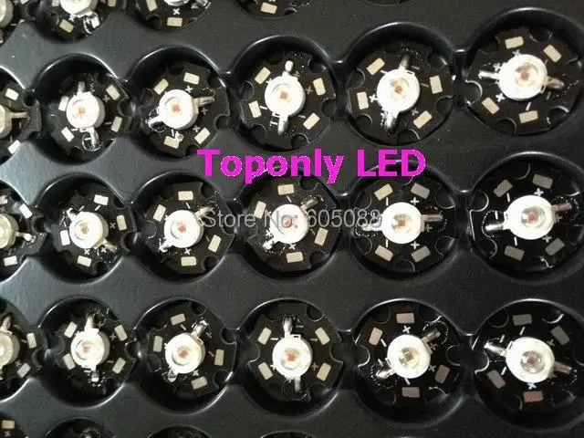 Светодиодная лампа с радиатором 1000 нм 3 Вт|led 3w heatsink|chips led lightschip |
