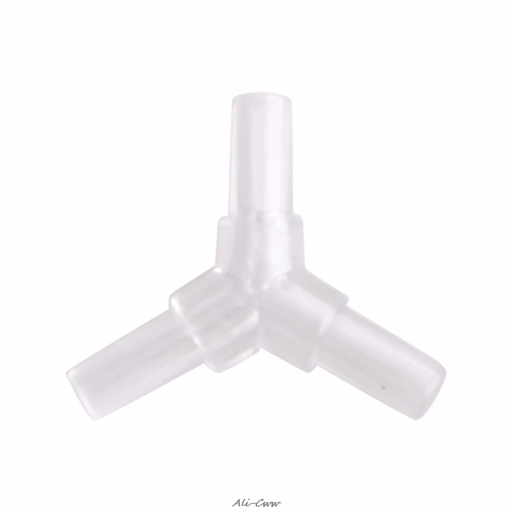 

Wholesale Plastic Air Y-Joint Inline Aquarium Fish Tank Tubing Pipe Clear