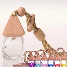 Car-styling automobile Rearview mirror Pendant Car perfume Empty bottle hanging Exquisite decoration profumo auto parfum voiture