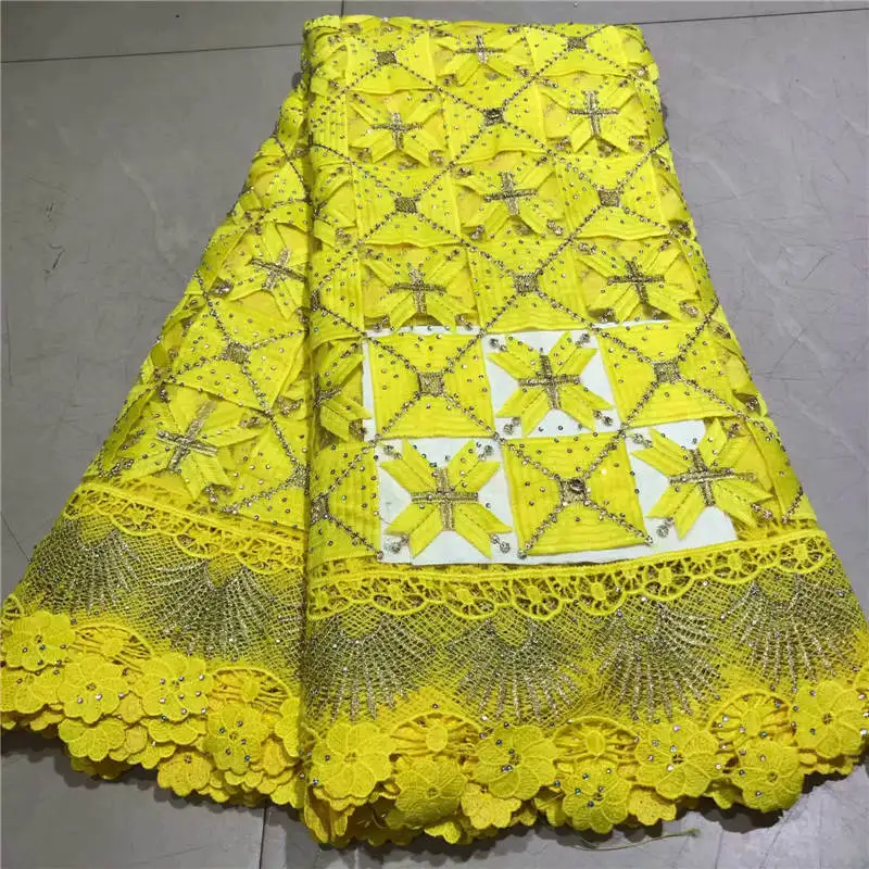 

ZQJ!African Lace Fabric 2019 Embroidered Nigerian Laces Fabric High Quality French Tulle Lace Fabric For Brown color ! L50608