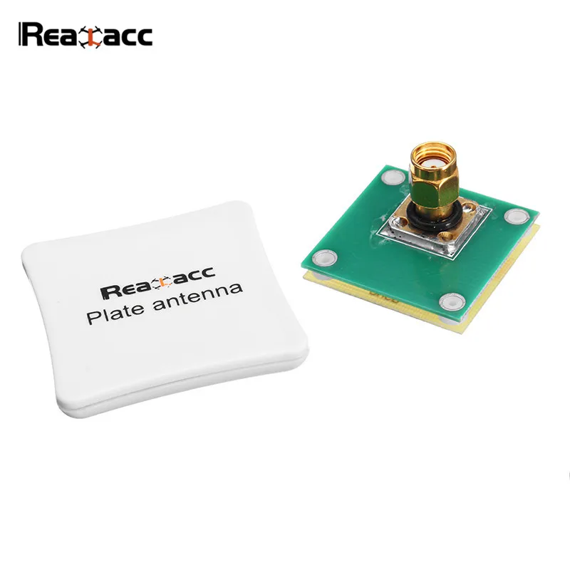 Realacc 5,8G 8dBi LHCP/RHCP всенаправленная FPV панель с покрытием плоская антенна SMA/RP-SMA для радиоуправляемых очков передатчика модели FPV