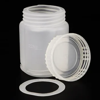

2Pcs 225ml HDPP Plastic Sampling Bottle,Sample Vessel,130C High Temperature