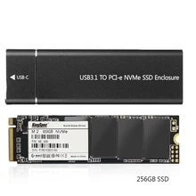 NVMe M.2 портативный ssd 240 ГБ жесткий диск с Чехлы Кабель с разъемом типа c usb 3,1 корпус жесткого диска черный алюминиевый hdd caddy, мобильный ssd 256 ГБ