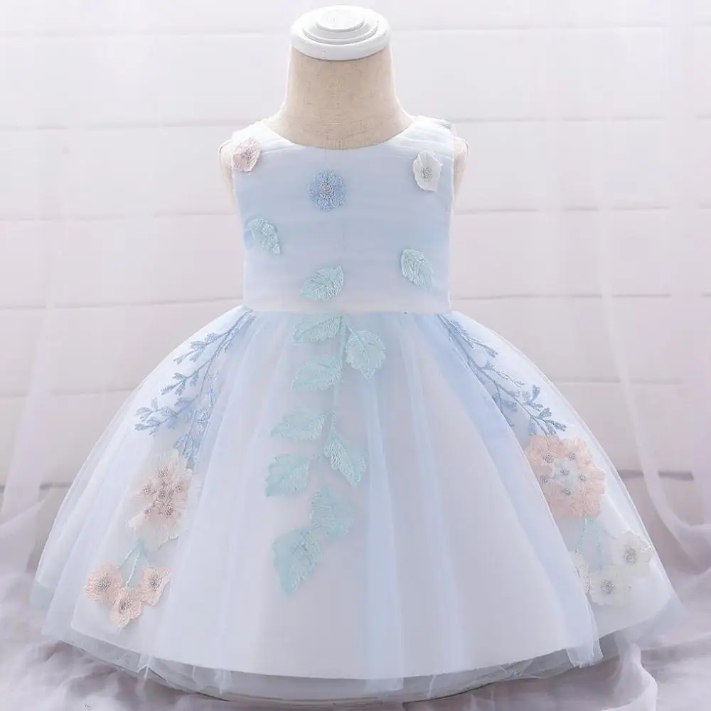 

Newborn Girl Dress Christening Gown First Birthday Party Baby Dress Clothing princess Tutu petal Dresses Toddler Girls Clothes