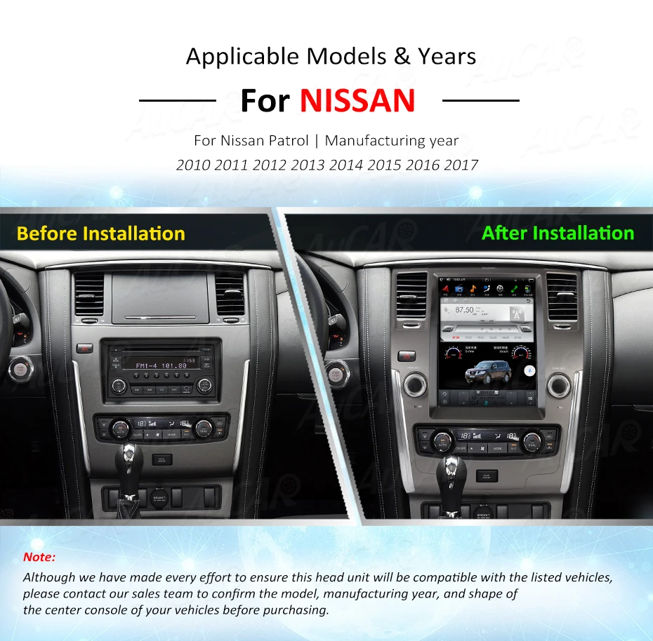 Cheap 12.1" Tesla Style for Nissan Patrol with Android car gps system Bluetooth Radio WIFI 4G Vertical Stereo car dvd player 7