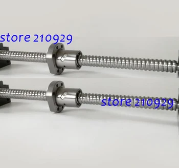 

SFU 4020 2set 1300/1300mm Precision Rolled Ballscrews end machining BK30/BF30