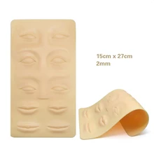 10 шт Кожа для обучения татуировкам двойной татуаж поддельные макияж татуировки Начинающий практика кожи микроблейдинг тату поставки