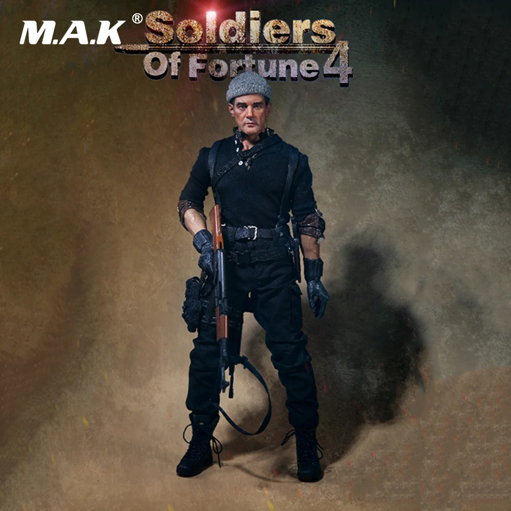 

1/6 12 inches Soldiers Of Fortune 4 Mercenaries Soldier Action Figure AF023 Collections Model Toys