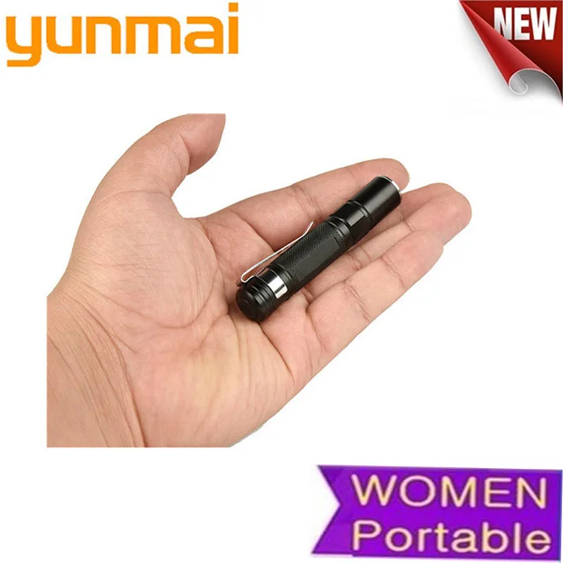 

2018 New Portable Mini Penlight 2000LM LED Flashlight Torch Pocket Light Waterproof Lantern AAA Battery Powerful Led For Hunting