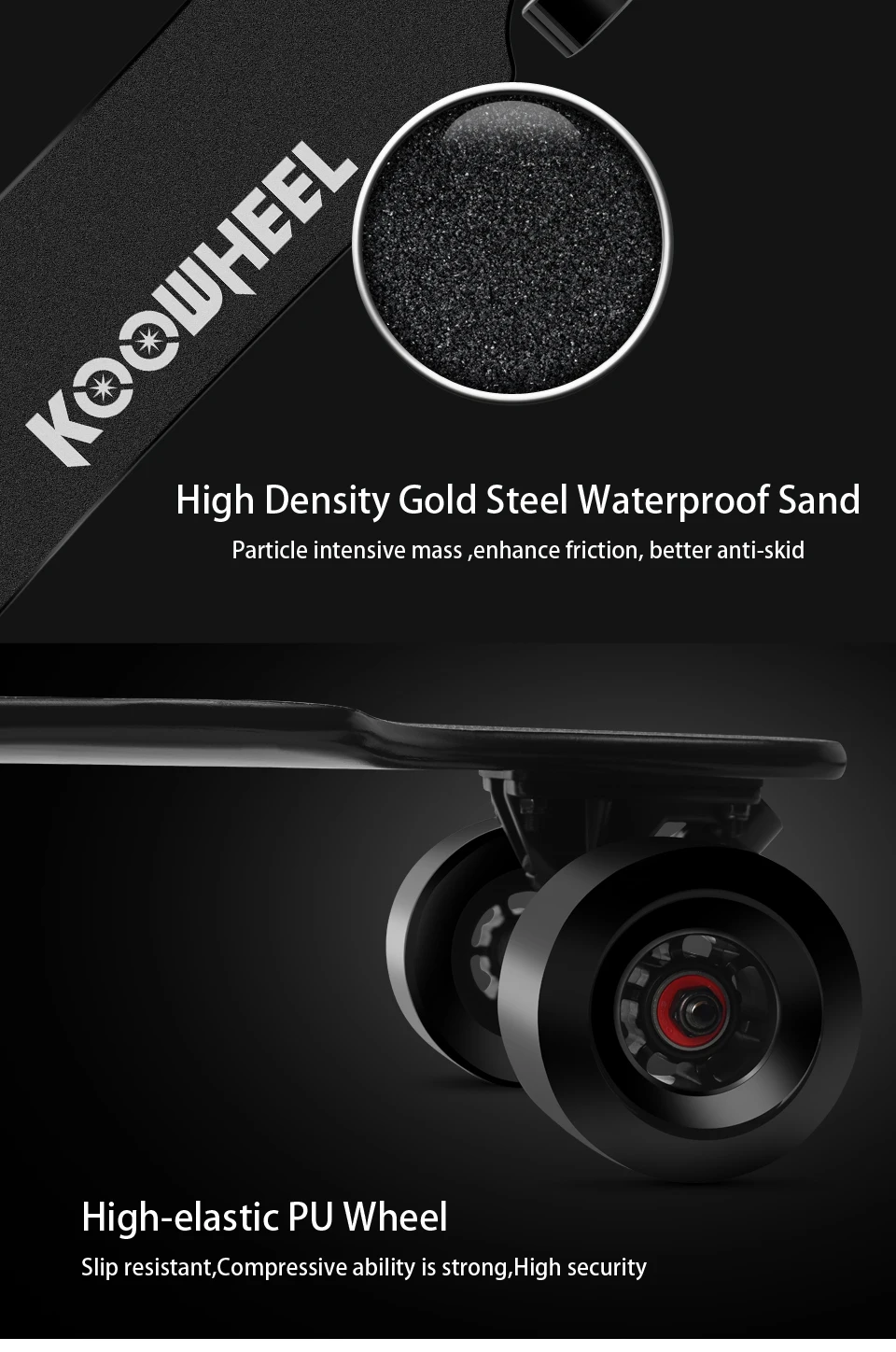 Koowheel Longboard Newest D3M+ Electric Skateboard 4 wheels Electric Hoverboard with Updated Remote Controller and Hub Motor (7)