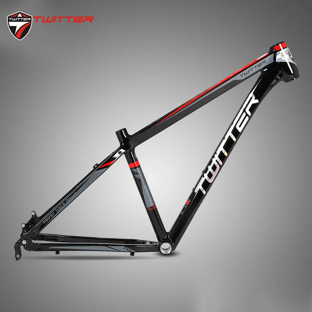 

Twitter MTB 3900XC AL6061 Mountain Bike Frame For 26 27.5 29er Wheelset Smooth Welds Internal Cable XC Lever T4-T6 Processing