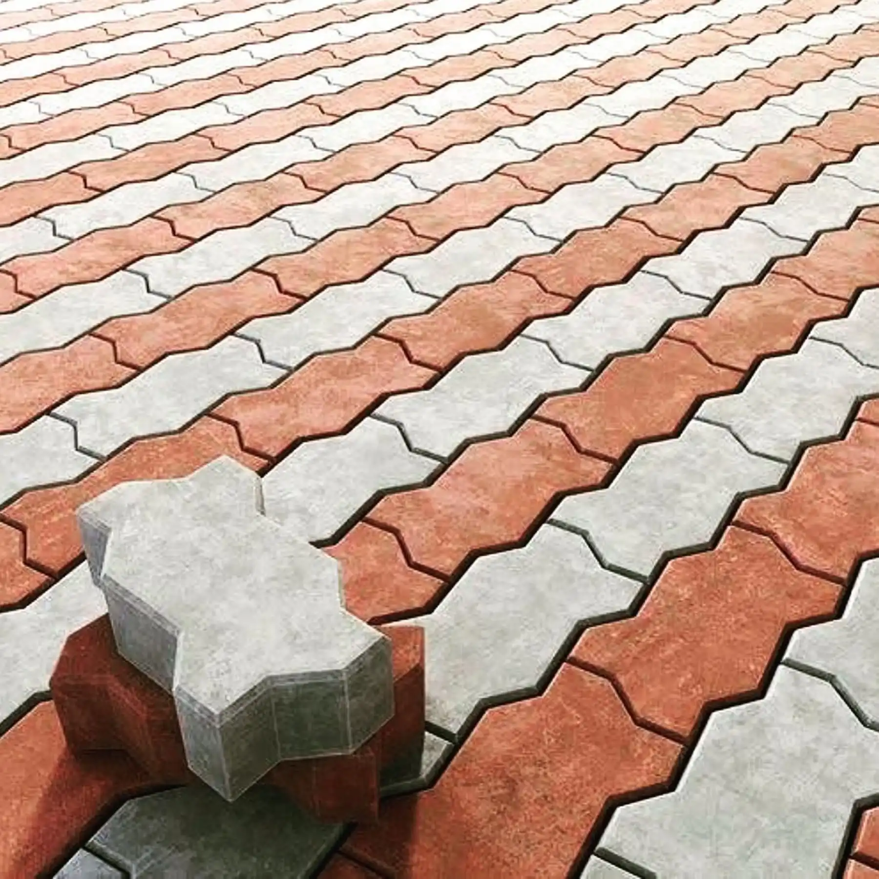 Patio Pavers Concrete Molds Silicone Stepping Stone Mold Cement