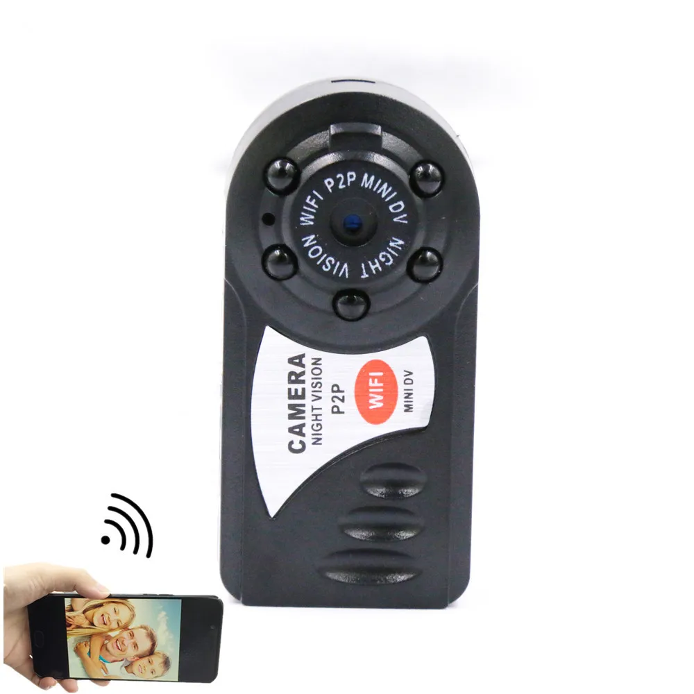 Mini Q7 Camera 720P Wifi DV DVR Wireless IP Cam Brand Espia Video Camcorder Recorder Infrared Night Vision Secret Security | Электроника
