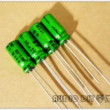 20 штук/100 шт Nichicon MUSE BP(дверные защелки) 10 мкФ, алюминиевая крышка, 25В 25v10uf аудио неполярный электролитический конденсатор с алюминиевой крышкой