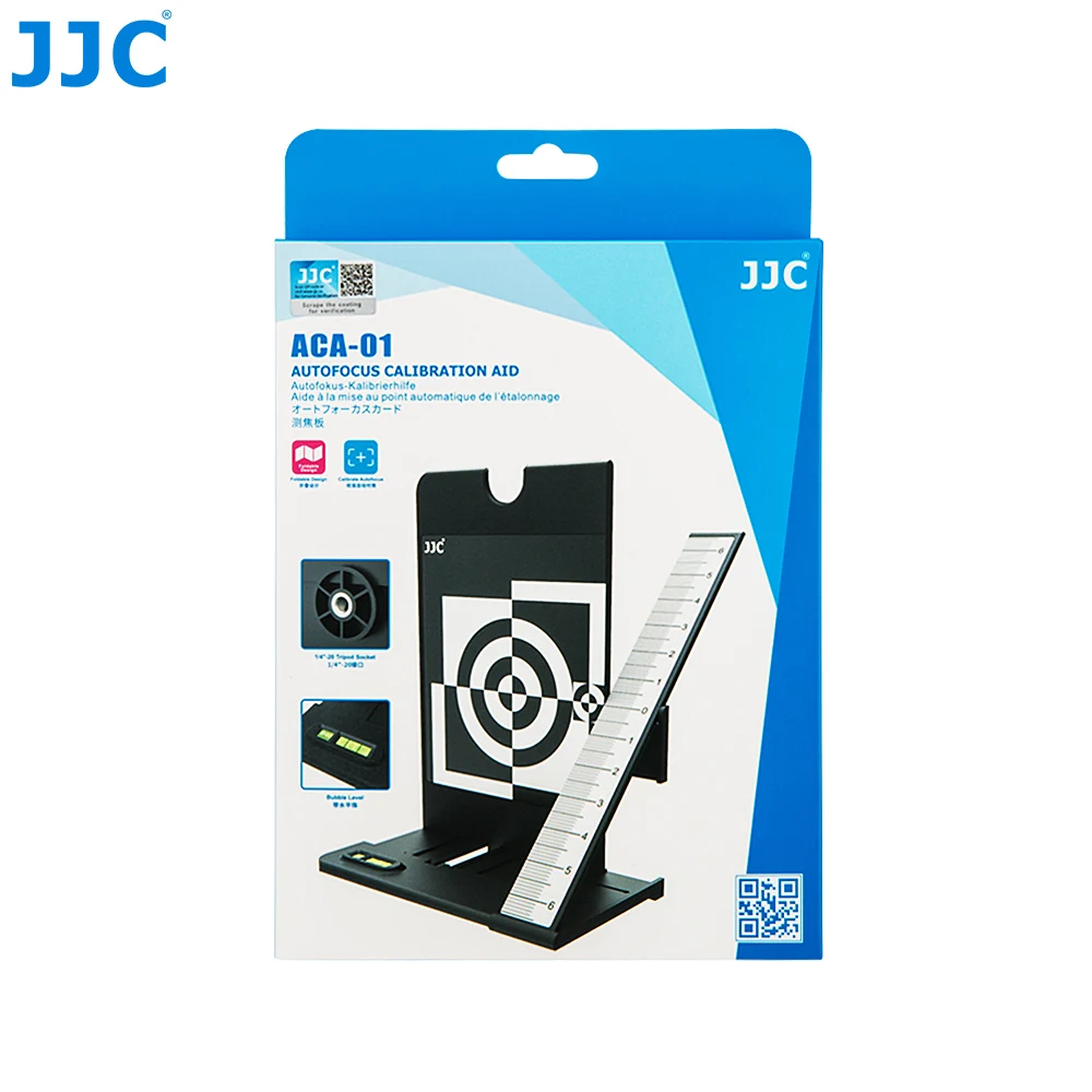 Jjc ayuda de calibración de Enfoque Automático /& Tarjeta De Balance De Color Para Cámara Con Lente Af Fine tune