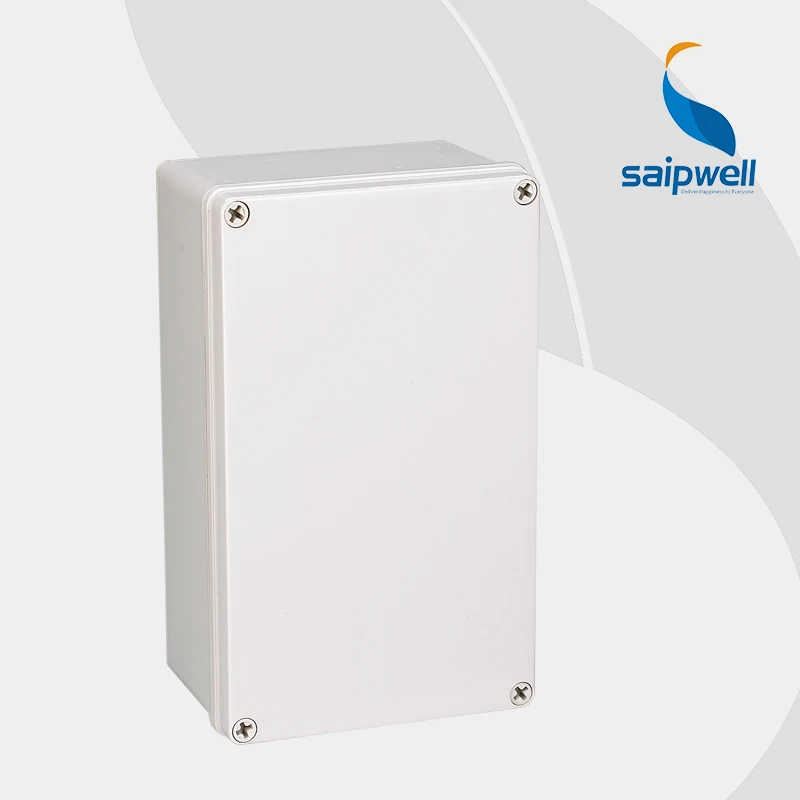 

High quality ABS IP66 solid cover waterproof electrical switch box DS-AG-1525 150*250*100 mm from saipwell