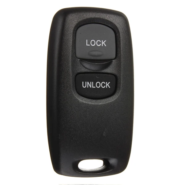

2 Button Blank Remote Key Case Shell Fob For Mazda 2 3 6 323 626 Replacement