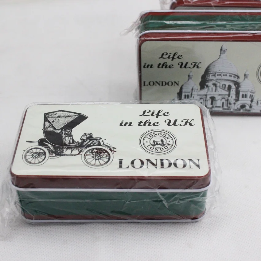 Hot Sale Small Tin Box Metal Storage Boxes ZAKKA Metal Rectangle