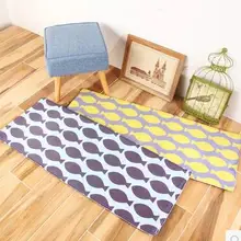 Милый маленький рисунок рыбы фланелевый коврик под дверь антискользящий кухонный ковер прямоугольник плюшевый коврик прикроватные коврики в помещении