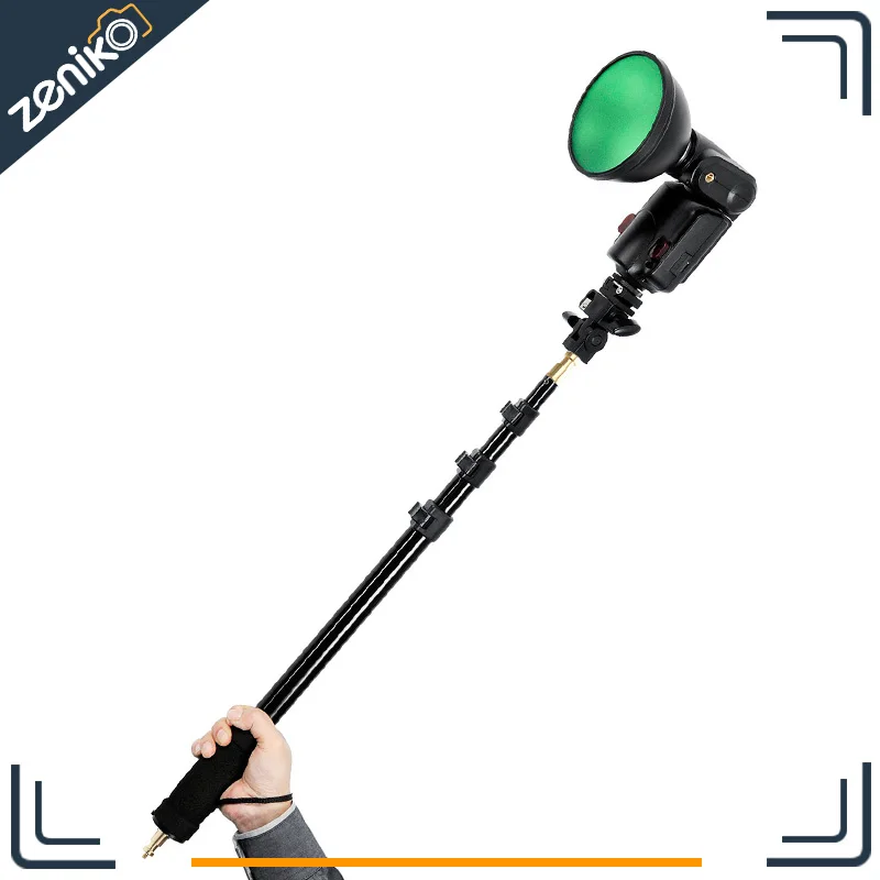 Godox AD S13 21 63"/55 160cm Portable Light Boom Pole Stick 1/4" Male