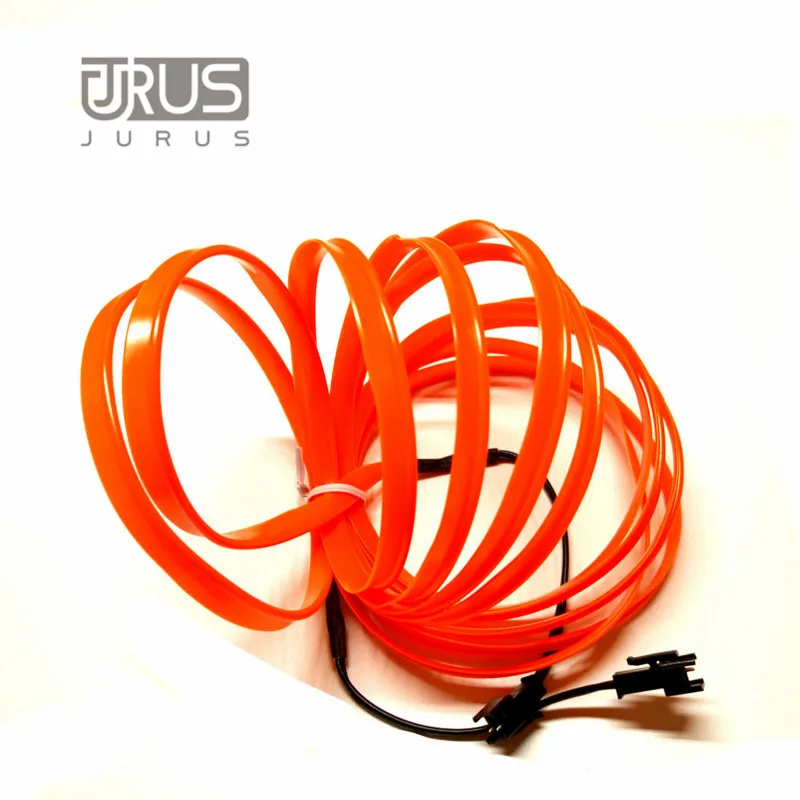 3M AUTO interior refit light clamping-edge EL Wire Flexible Neon Car Decorate With 12V Cigarette lighter Drive Free shipping