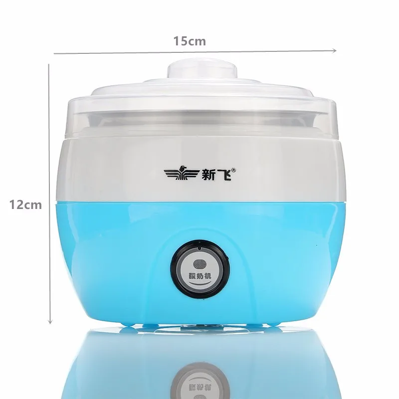 Новая нержавеющая сталь электронная автоматическая Йогуртница Контейнер Высокое качество DIY йогурт машина