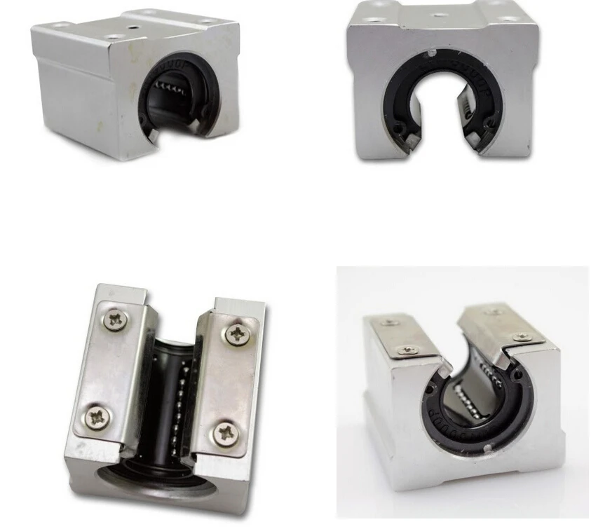 

2pcs SBR20UU 20mm Open linear bearing blocks CNC Router linear motion ball slide units CNC parts
