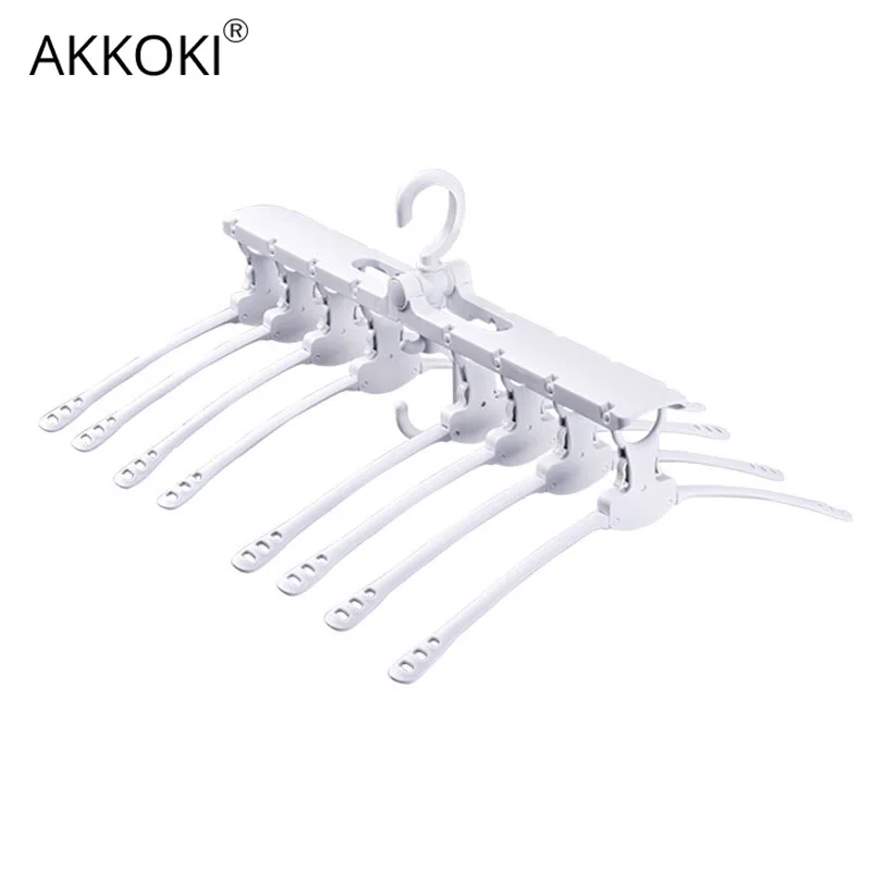 

Foldable Hangers For Clothes Multi-Functional Hanger Clothes 360 Rotating Cascading Dryer Clothes Rack Foldable Drying Rack
