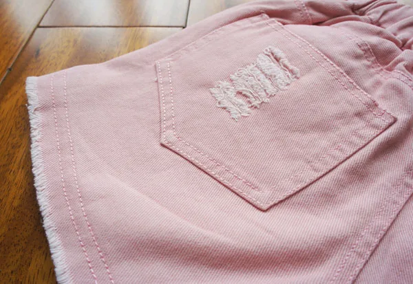 Джинсовые шорты для маленьких девочек популярные дизайнерские летние хлопковые детские шорты детские джинсовые шорты для девочек Одежда для девочек от 2 до 16 лет