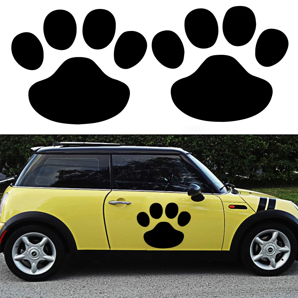 

Cartoon Footprint Car Wrap Art Car Decals New Design Pattern