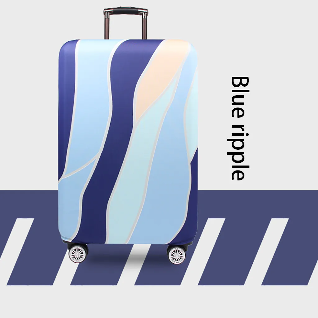 Чехол для чемодана 18-32 дюймов эластичные Чехлы для багажа пылезащитные Чехлы для чемодана дорожные аксессуары 4,9 # G8
