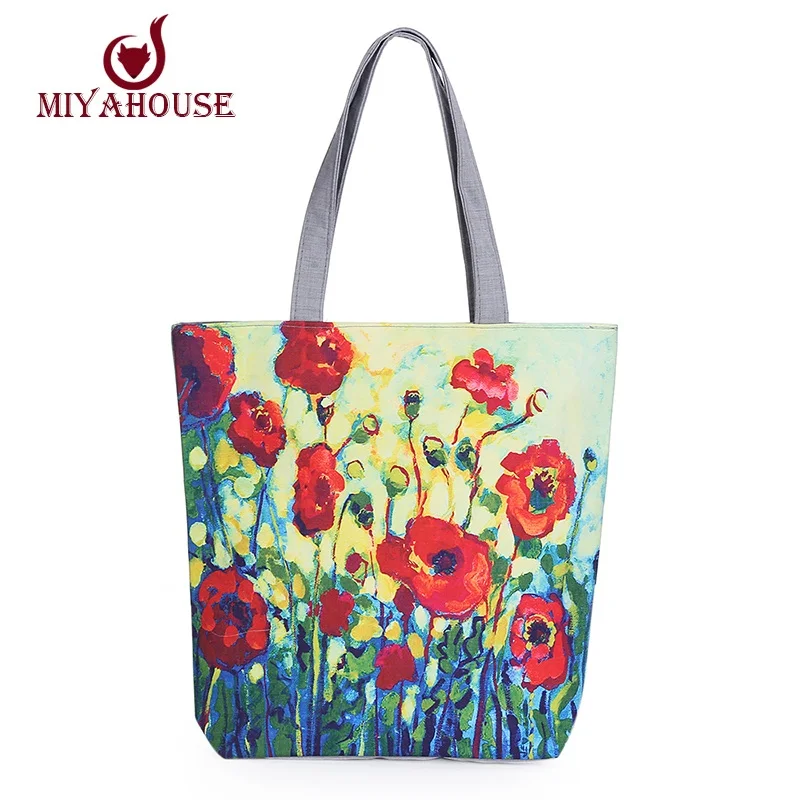 Online Buy Wholesale floral print handbags from China floral print handbags Wholesalers ...