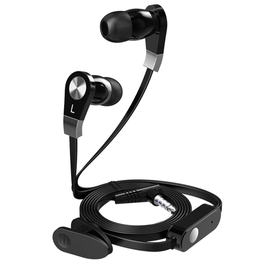 Icoque 3.5mm Jack In-ear Wired Earphones Headphone with Microphone Bass Headset for Samsung Sony Huawei PC Stereo Earphone (4)