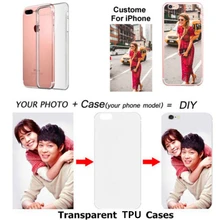Чехол с логотипом на заказ для iPhone 7 plus X XR Xs Max 8 6 6s Plus 5 5S 5C SE DIY Picture персонализированный мягкий чехол