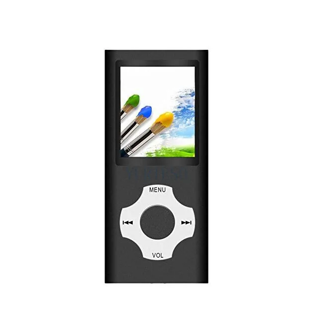 100 шт. 1," ЖК-экран MP3 MP4 Мультимедийный видеоплеер музыкальный fm-радио 4-го поколения с TF sd-картой слот для 1-16gGB TF карты