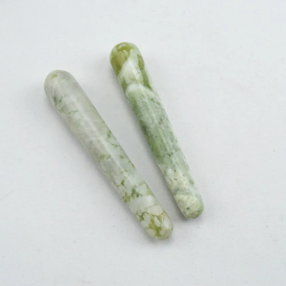 100% Natural jade massage stick beauty massage wands for body massage yoni wand health care 100% Natural jade massage stick beauty massage wands for body massage yoni wand health care
