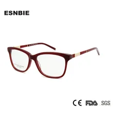 ESNBIE высококачественный Ацетат Оправа для очков для женщин дизайнерские брендовые оптические очки оправа кожа Lunette De Vue Femme