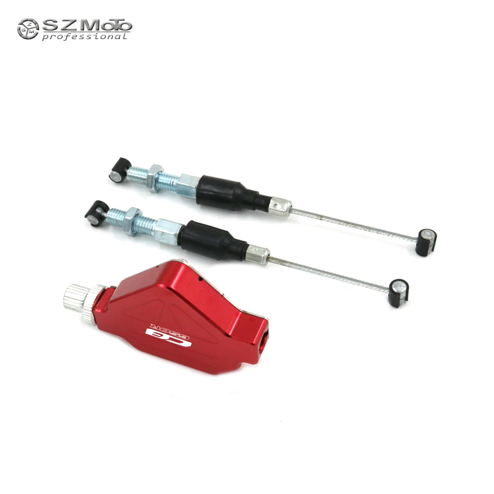 

For HONDA CB650R CB 650R 2018 2019 Aluminum Red Motorcycle Accessories Stunt Clutch Lever Easy Pull Cable System CNC