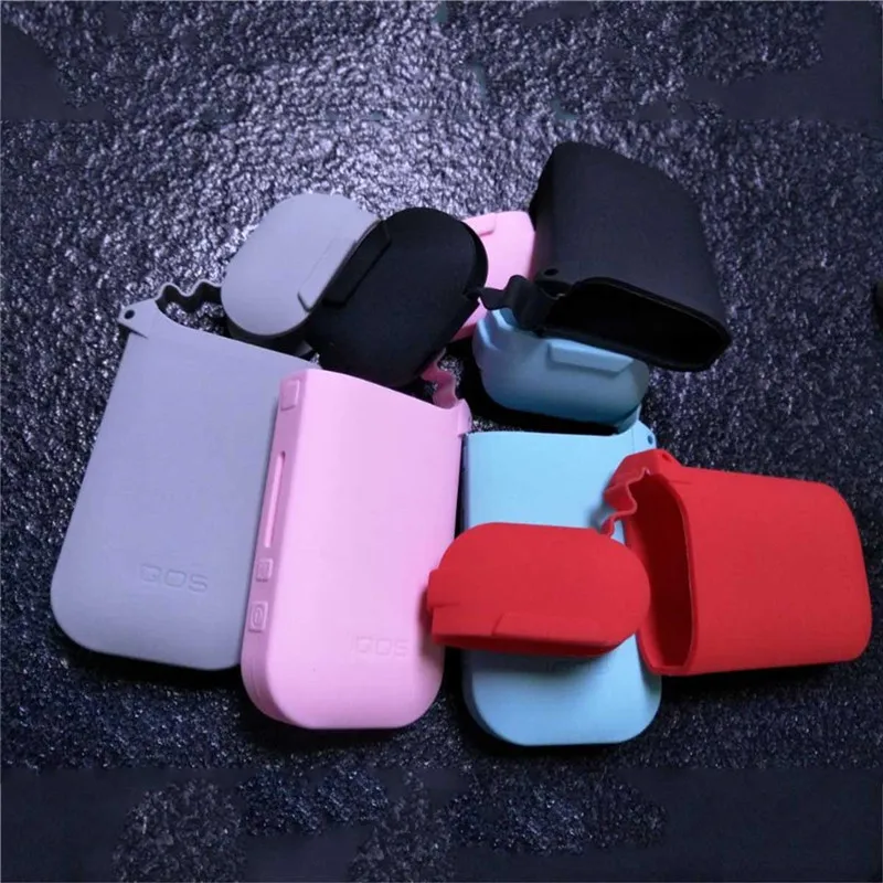 

10 Colors Soft Hand Feel Thicker Case for IQOS 2.4 Plus Silicone Case Sleeve Protective Electronic Cigarette Case Cover