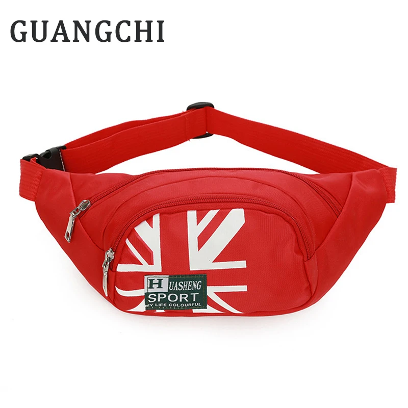 Red Leisure Waist bag chest Outdoors Pocket Man west Woman More Function Waterproof Personal Mobile Phone |