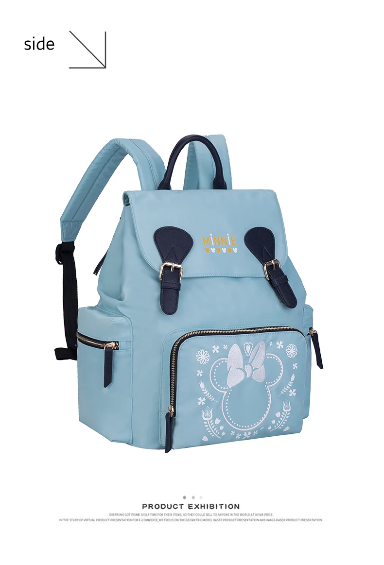 Disney пеленки мешок большой Ёмкость изоляции мешок рюкзак для мам Микки Водонепроницаемый материнства Сумка